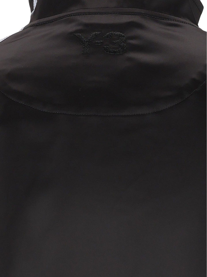 Adidas Y-3 Grd 3s Satin Track Jacket Black Sweatshirts - Black | bd330e3e7a773fc00fa4523a86963b1e55365479