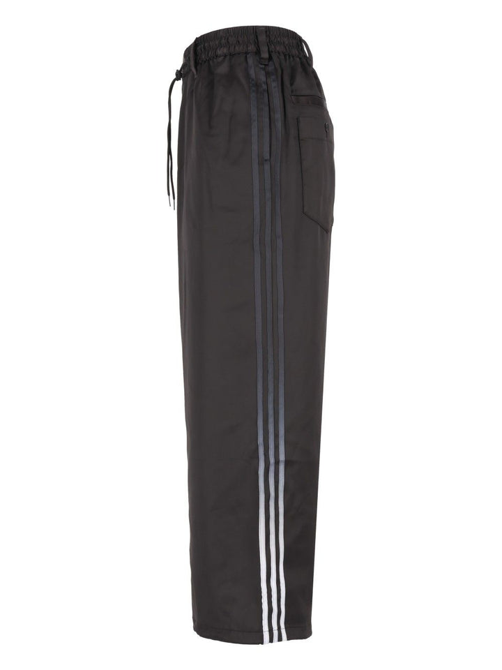 Adidas Y-3 Grd 3s Satin Track Pant Black Trousers - Black | 4b4d5f048bdb09ac31176affd25c074c82392ee4