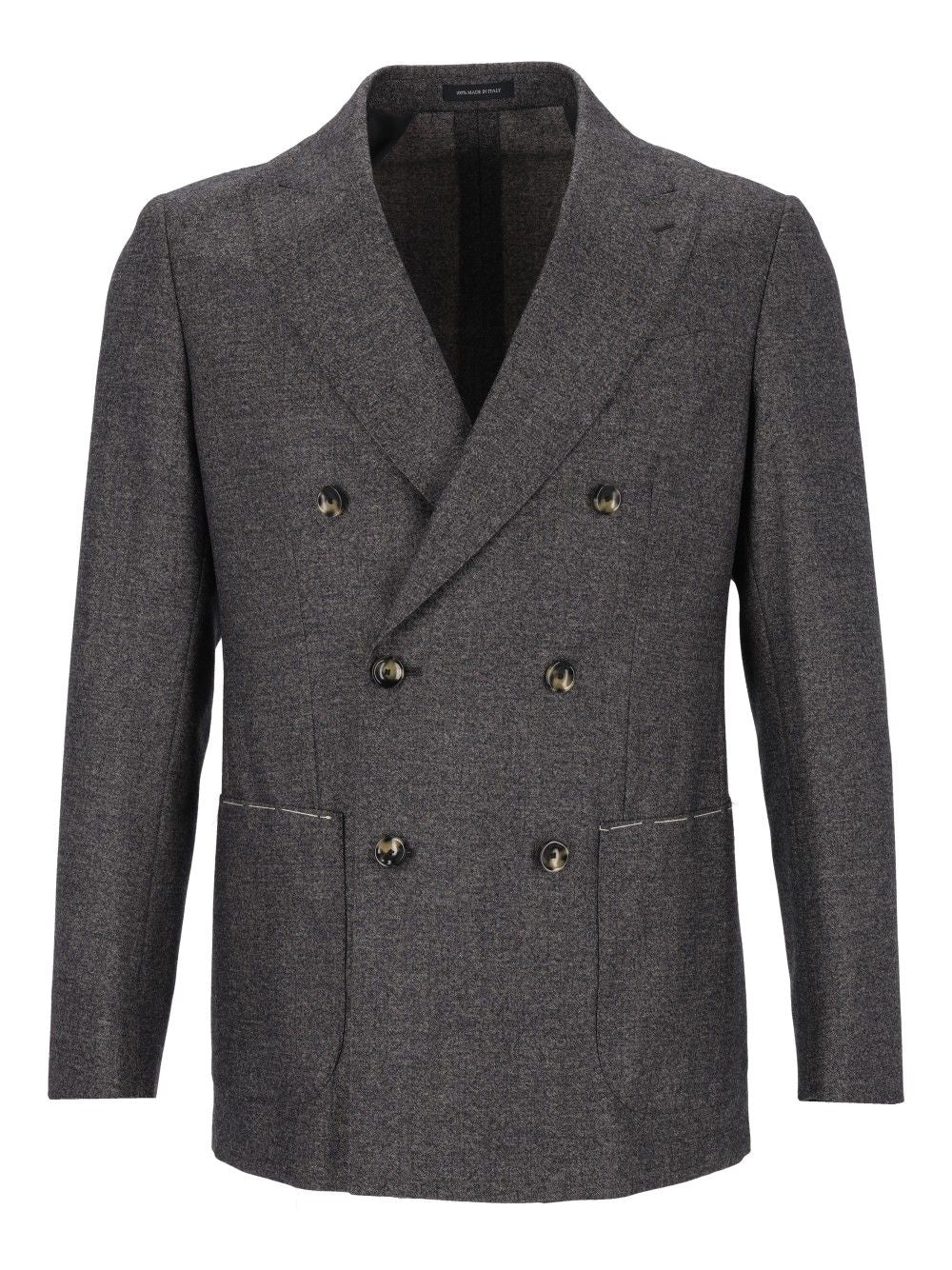 Al Duca D'Aosta Abito Doppio Petto Fusion Sfoderato R7  Reschina 100 Lana Coats - Grey | 0e0275a2be8f5f312773686dca74bfd75e4f008f