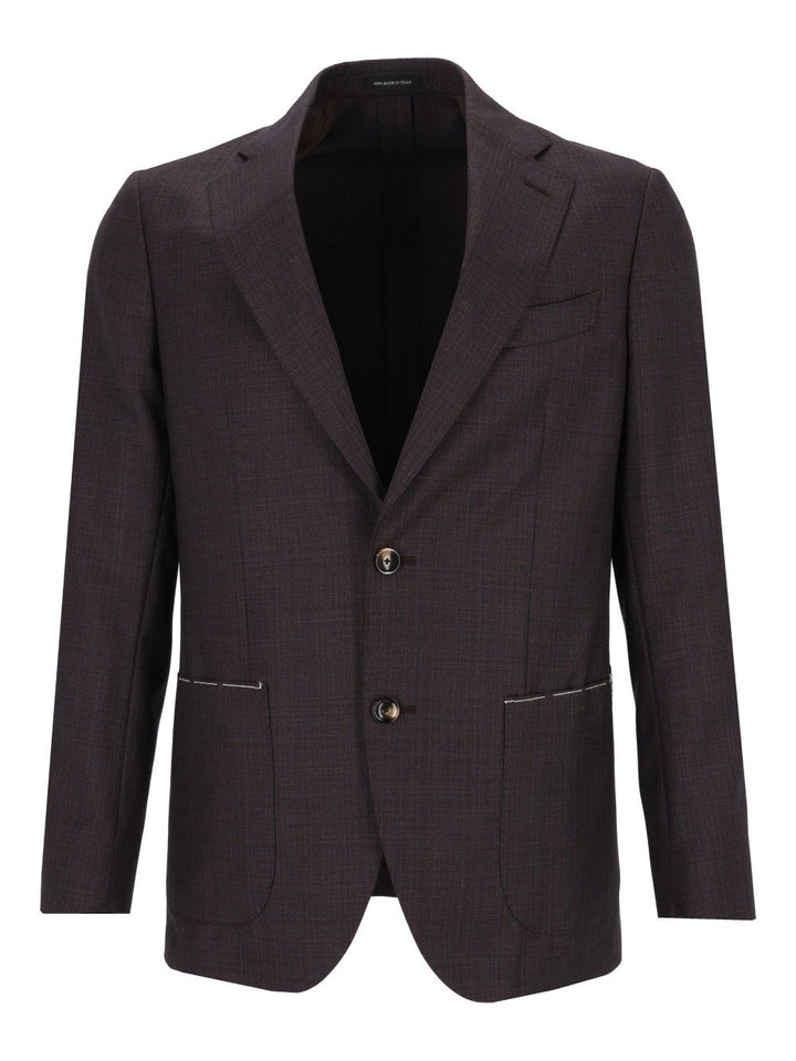 Al Duca D'Aosta Abito Fusion Sfoderato R7  Check 100 Lana Dresses - Brown | 1a89d05723b3dc0e528b28e2fc4f9955ec835fef
