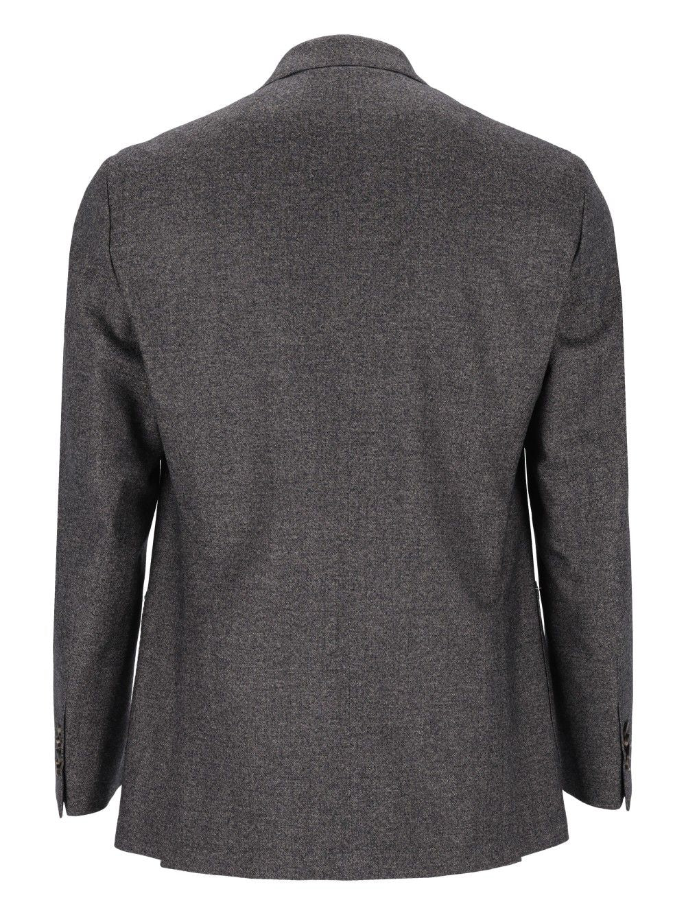 Al Duca D'Aosta Abito Doppio Petto Fusion Sfoderato R7  Reschina 100 Lana Coats - Grey | 0f8a53f21b4f4291440300173d70a3e53fa2eab8