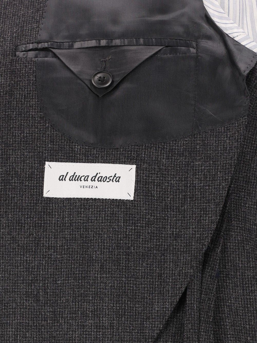 Al Duca D'Aosta Abito Fusion Sfoderato R7 Pie De Poule Micro 100 Lana Dresses - Grey | ed0d47936d211a99fbae7f2733be639d5a5df412