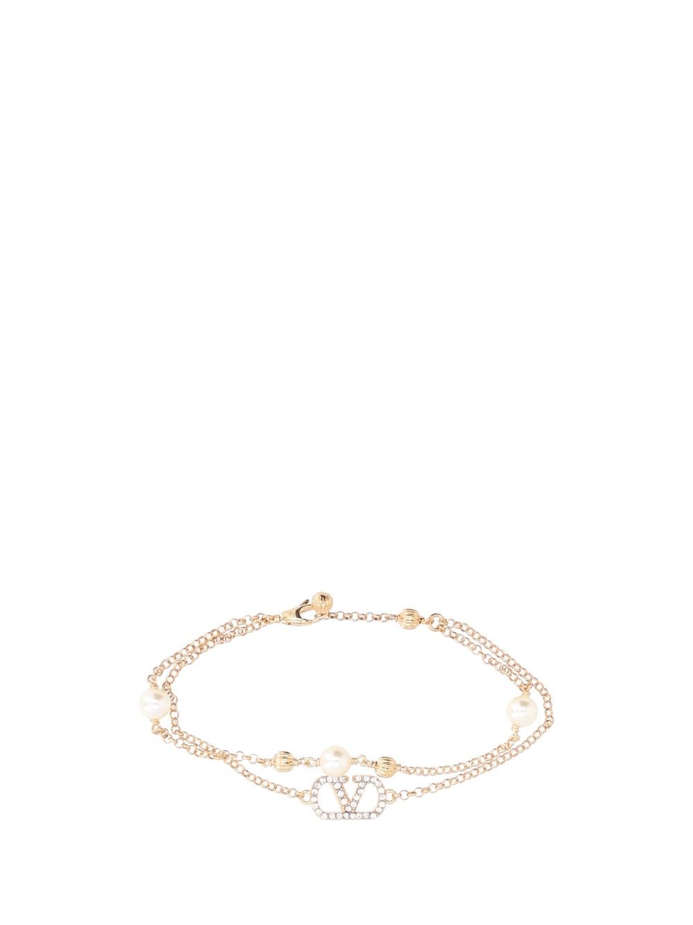 Valentino Garavani “Vlogo Signature” Bracelet Jewelry - Gold | d28313f9a85e2ace90118bc2888f4d7f461d78ab