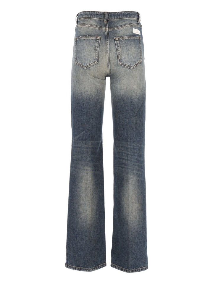 Nine In The Morning “Franca” Trumpet Jeans - Blue | 405b1f844a2c4be515243abe890d8850cc95c74c