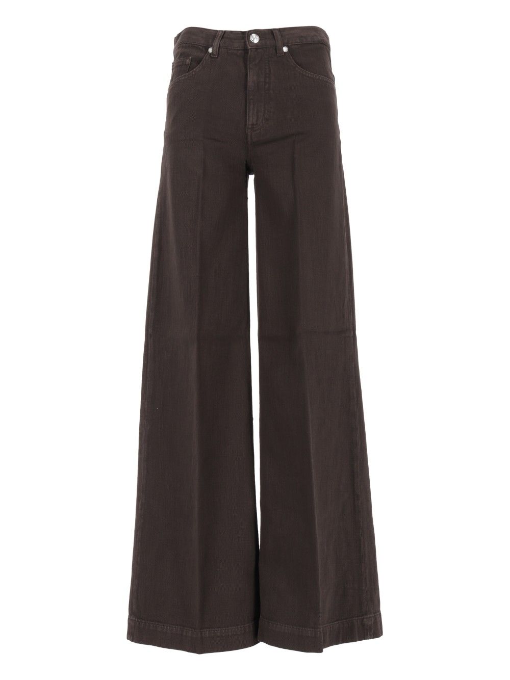 Nine In The Morning Nadia Palazzo Pant Light Canvas Jeans - Brown | 7a398420dec60606e9f1ceb538fa7e2e47d88fc3