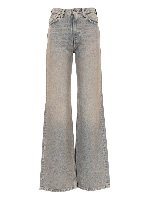Korea Ziggy Blue Jeans Blue