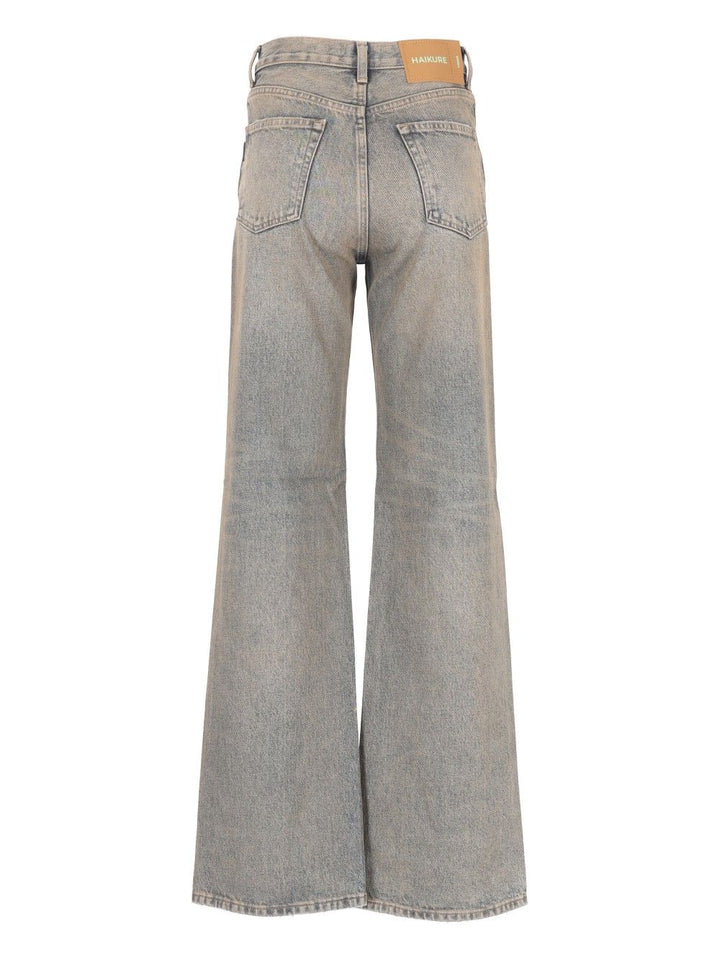 Haikure Korea Ziggy Trousers Jeans - Blue | bf98d49ceccb3b5dd7377aa7fbc735376f6e1126