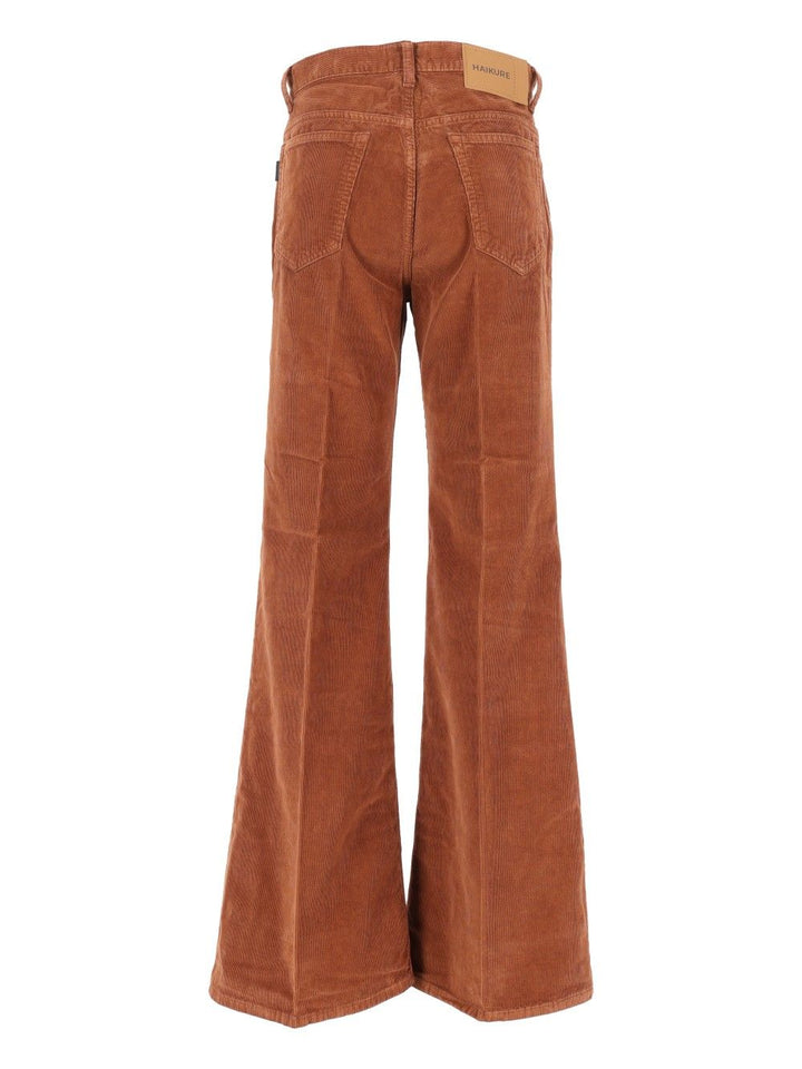 Haikure Clara Velvet Trousers Jeans - Brown | 3d9052a171f83eb463cd4cd6e9601f469be7b0c7