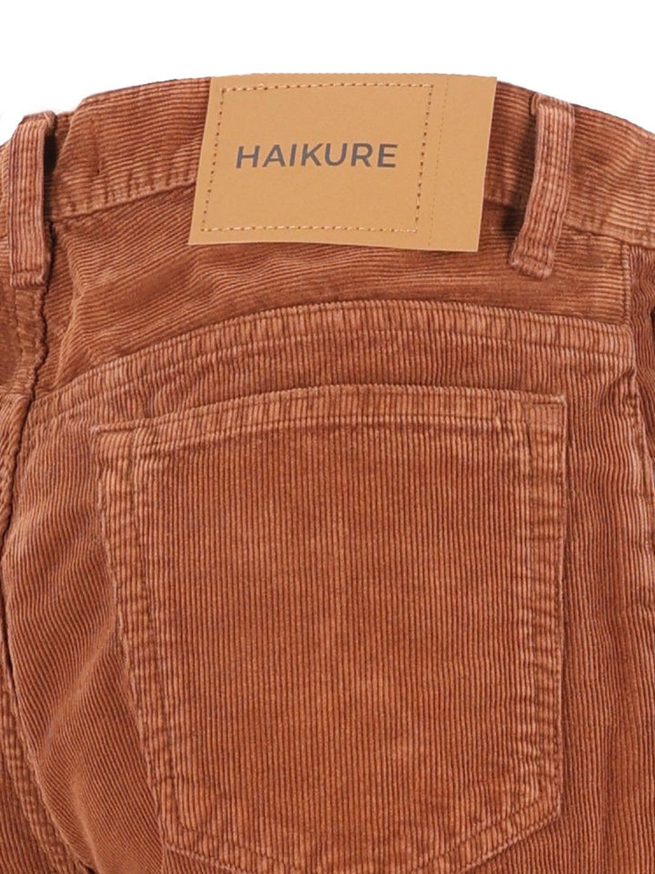 Haikure Clara Velvet Pier Jeans - Brown | b3d34e74f219dedda96fd4d6ace0fce9fc40c7a3