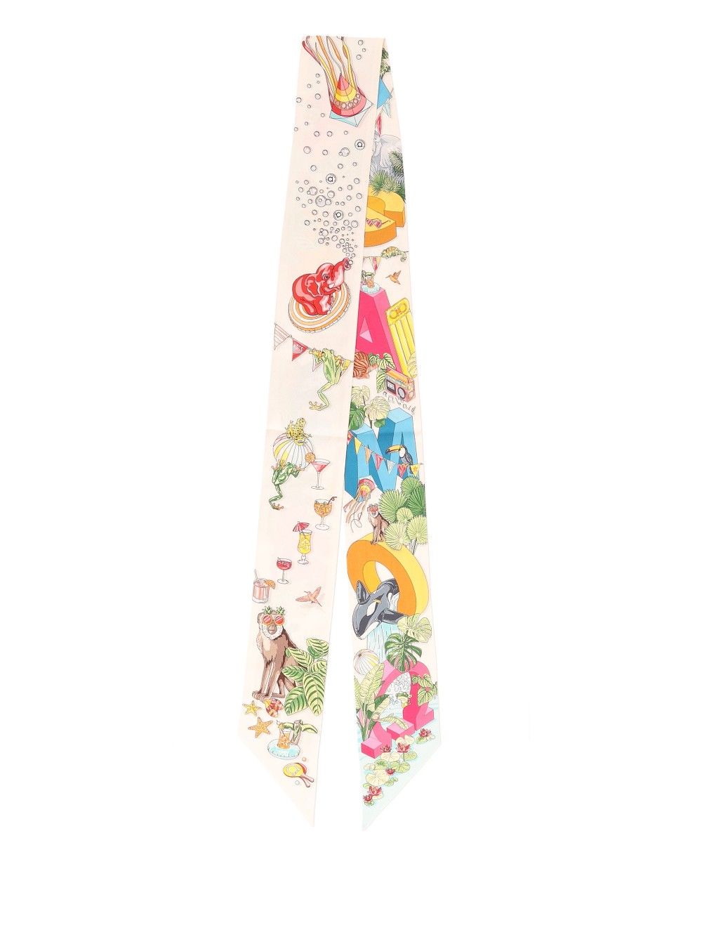 Ferragamo Bandeau/Mini Bandeau Jungle Party Print Scarves And Foulards - Multicolor | 162f2516fb51ac9652adbdff2c4fe8857d92cd10