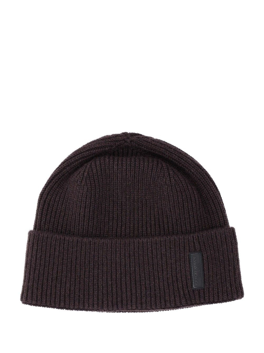 Giorgio Armani Beanie Hat Hats - Brown | daa3e46d8fa22ef8a7dca82ca261add9b8ee894d