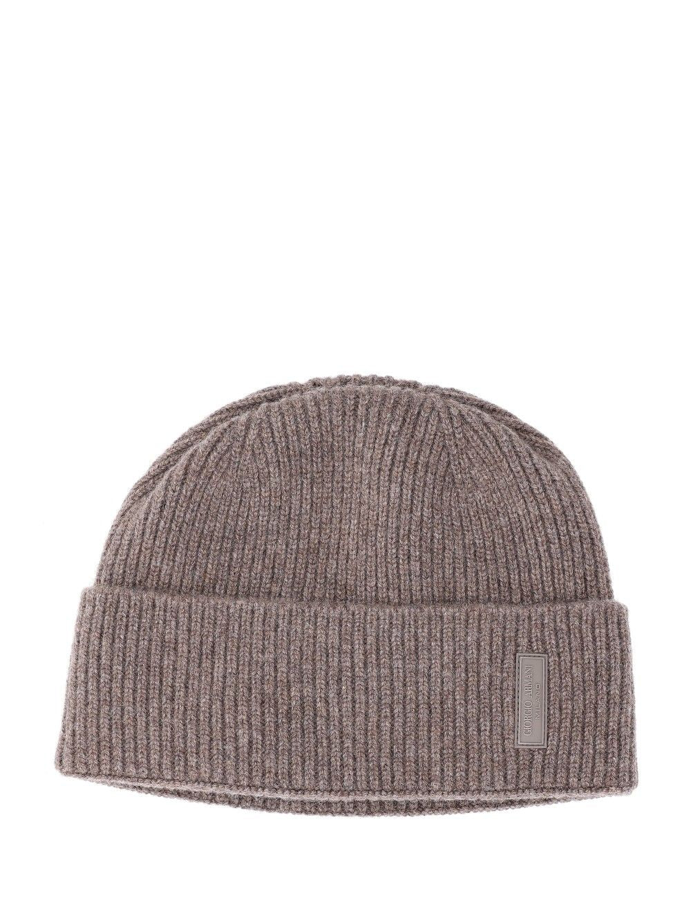Giorgio Armani Beanie Hat Hats - Beige | 38255d7a125e7f15ca2efed44f65911c594fe8e7