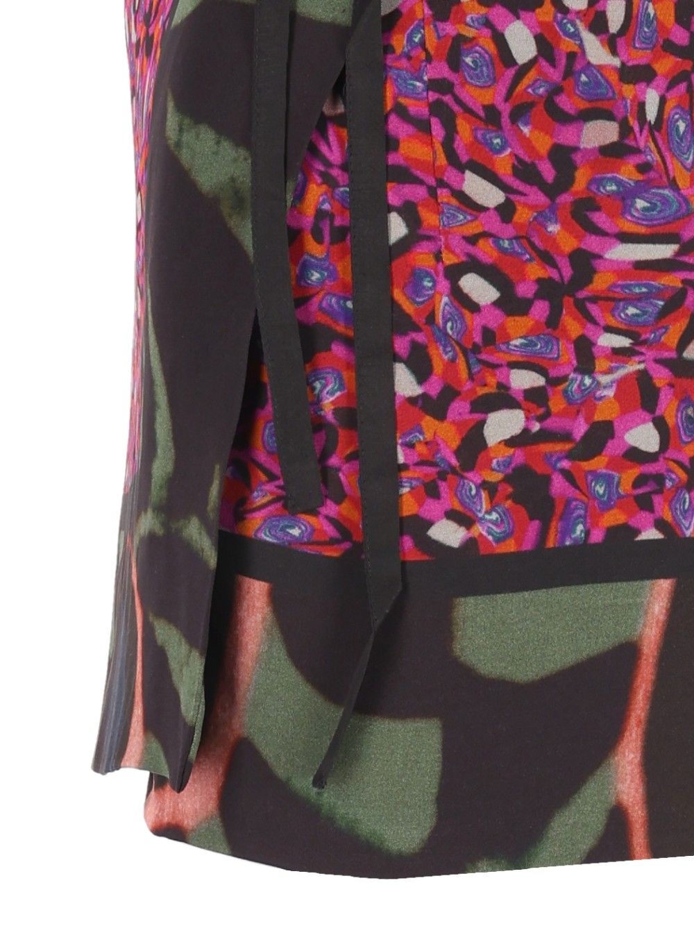 Dries Van Noten Gabrinas Printed Satin Wrap Mini Skirt Skirts - Multicolor | 3abf4b52809ee3459ad77cc80178ced819d9e20b