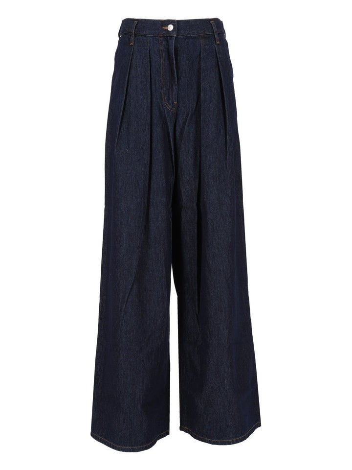 Dries Van Noten Pamplona Trousers - Blue | 92779cd16d419f96d72573b7f415c963e3f9b2ed