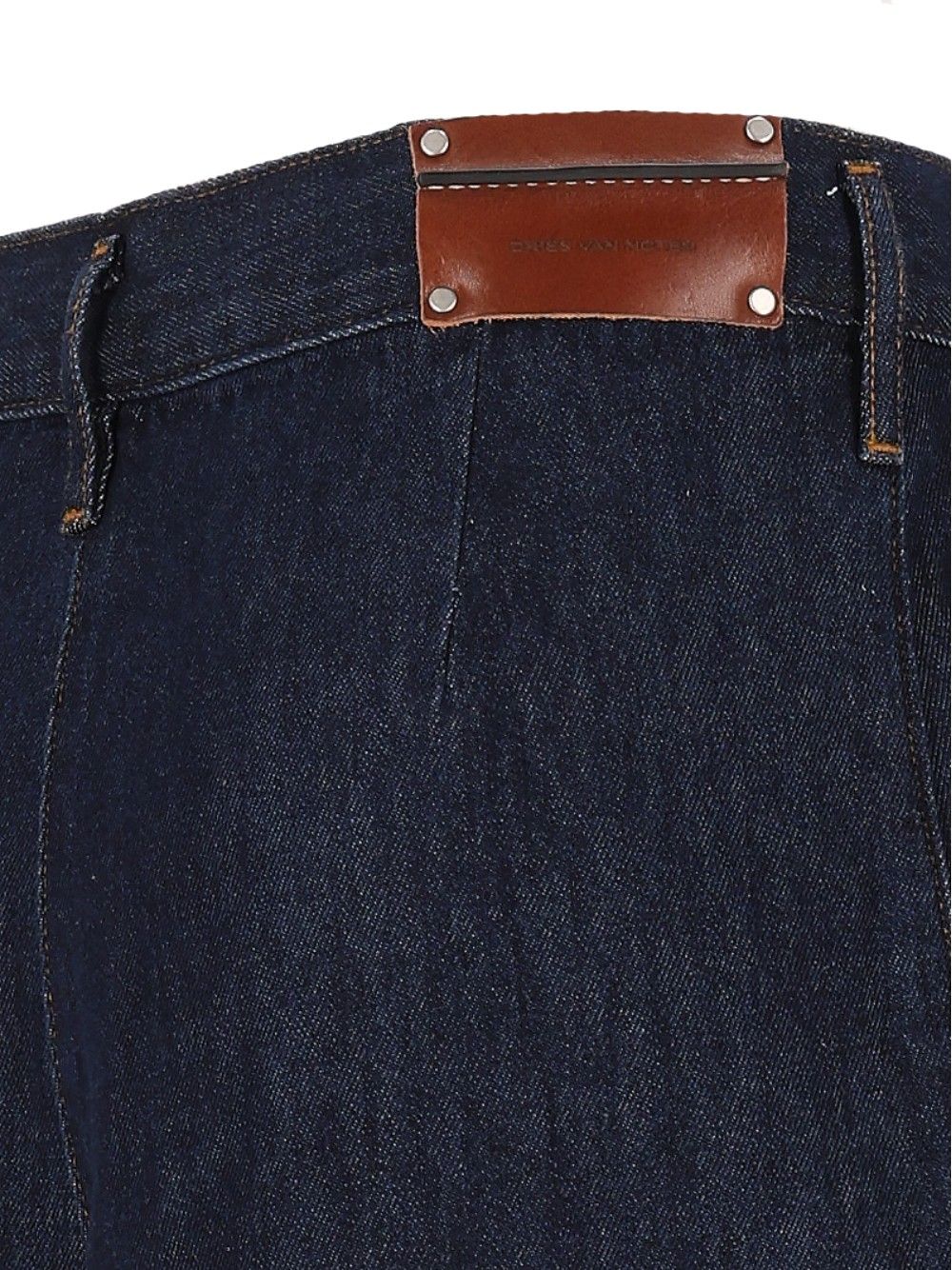 Dries Van Noten Pamplona Denim Pants Wide Leg Trousers - Blue | 5057834ae1282e04079878bef26c26133824880d