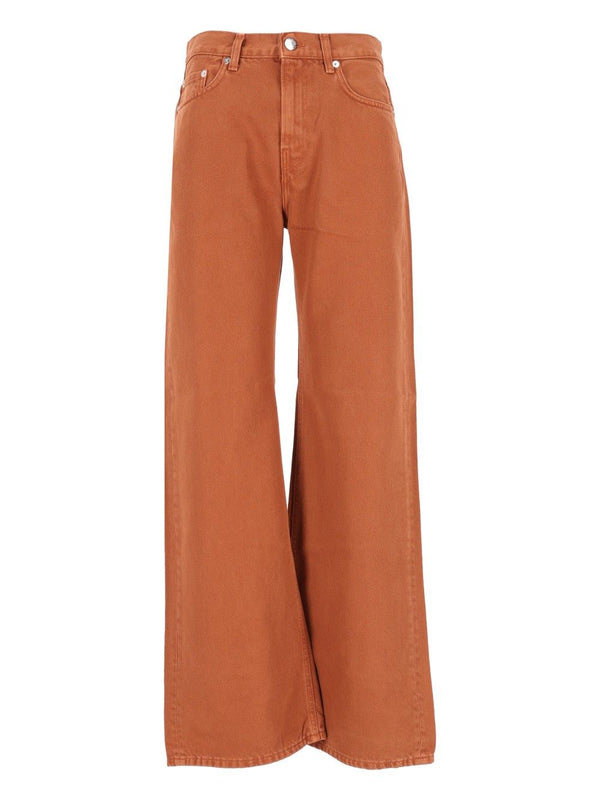 Winny Soft Ecru Jeans Brown
