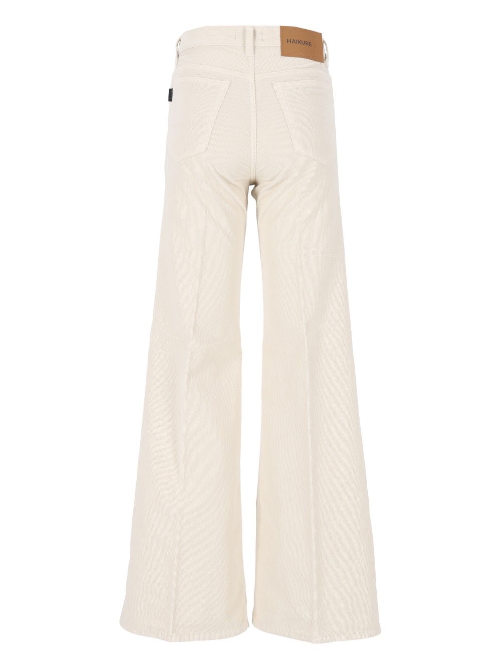 Haikure Clara Velvet Trousers - White | 8e63281e9c5babadcdf757880b9806cdf9cf9d4b