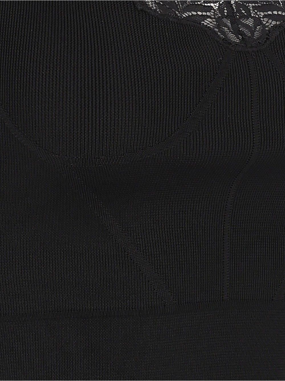 Self-Portrait Sleeveless Knitted Top Tops - Black | 9ab4183fc53ead57487bda2f94ad212a50a9fe2e