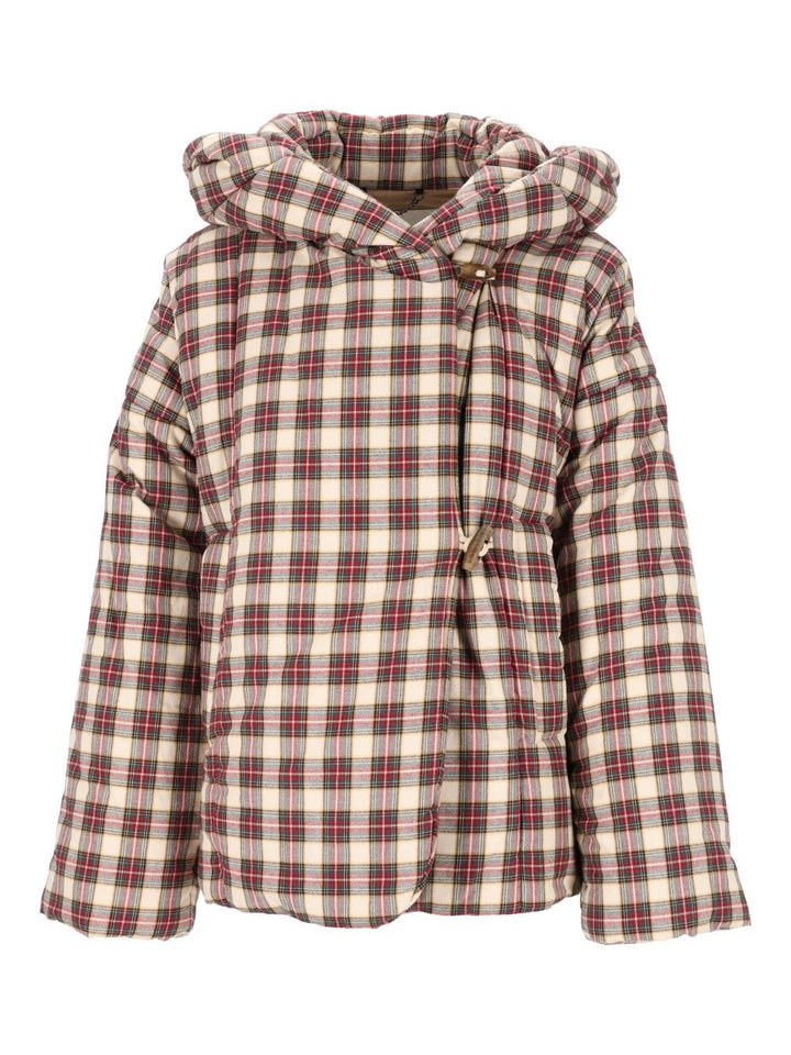 Dries Van Noten Check Padded Jacket Jackets - Multicolor | 1dacc7feddb6f630541c1cace9e5c3780d74e053