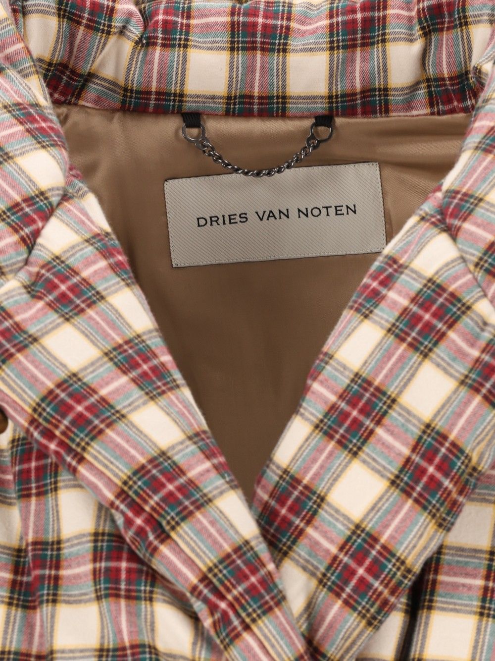 Dries Van Noten Check Padded Jacket Jackets - Multicolor | 03b6f9a3a49018cdbdc5813a7ab7e8e4d1b8c887