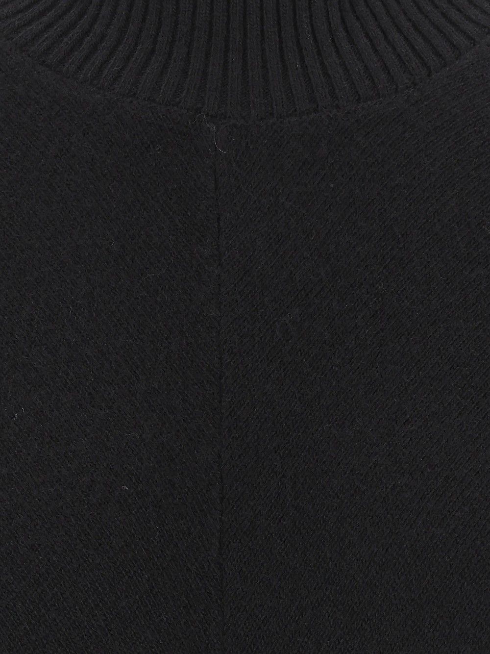 Federica Tosi Abito Corto M/M Collo Alto - Lana Merino/Cashmere Dresses - Black | 18e598dc8f4bb2f08cbd06d4ade9a587f061a84e