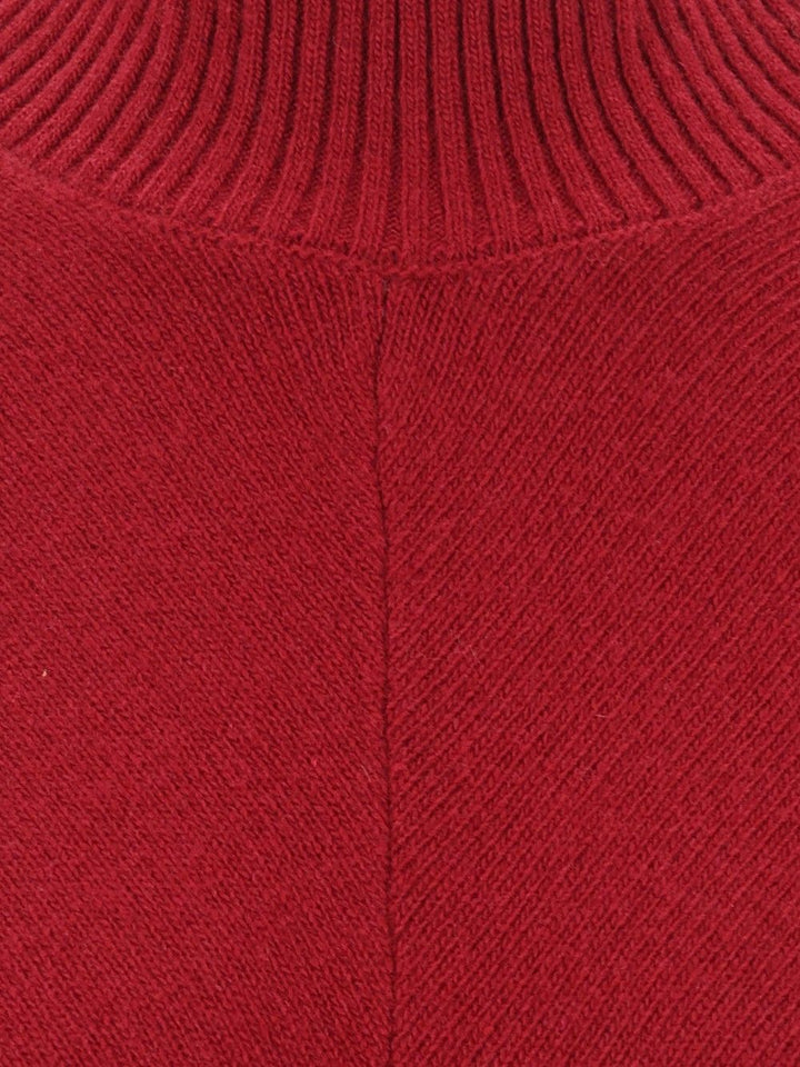 Federica Tosi Half-Sleeved Shirt With Arm Warmers Knitwear - Red | bba4eb899dc28b13330a11c917150168bf8914b3
