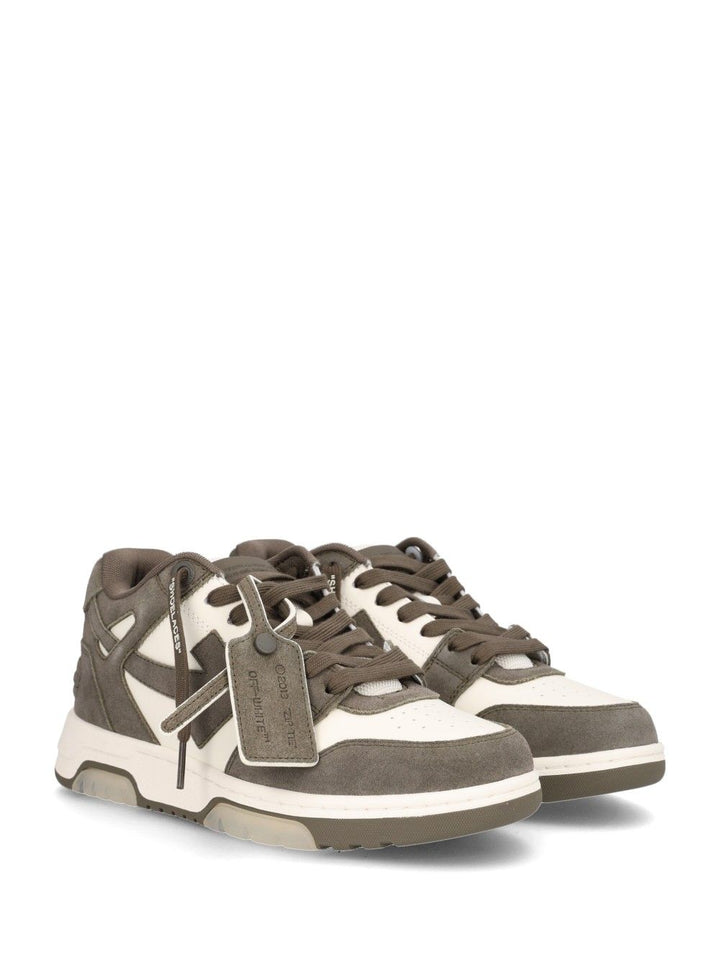 Off-White Out Of Office Sneaker Sneakers - Green | 2dd4a281723d696f9940690d7c7442c94e1e36b9