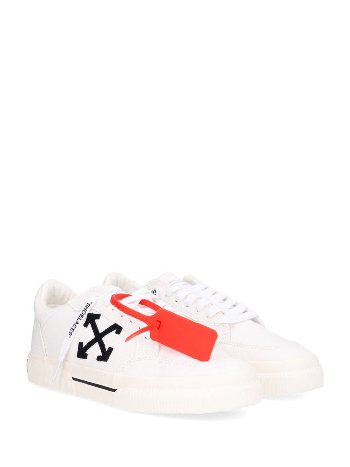Off-White Vulcanized Low Sneakers - White | a113a0c959506aabe97a366091e6d2e5b80580b9