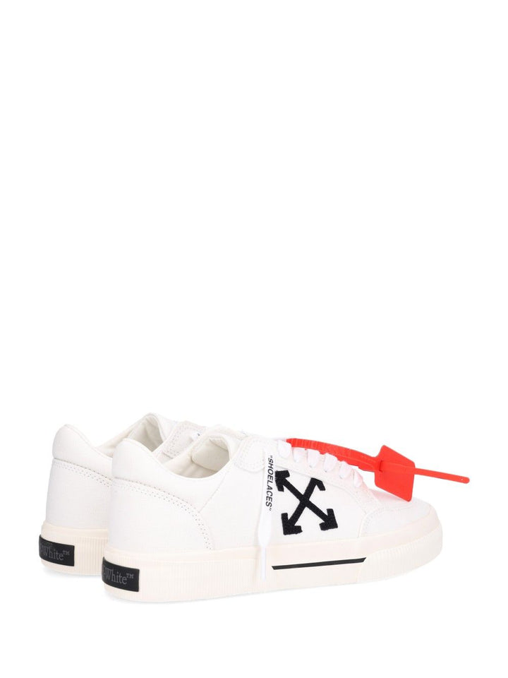 Off-White Vulcanized Low Sneakers - White | d21e4ede0ecf22d7aca1a118cd212fd94a3a227a