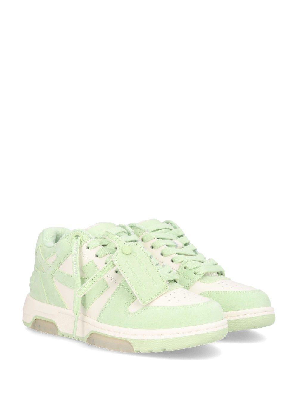 Off-White Out Of Office Sneakers - Green | c08007221bab61fbe3f221b66ce5ddc3dd851807