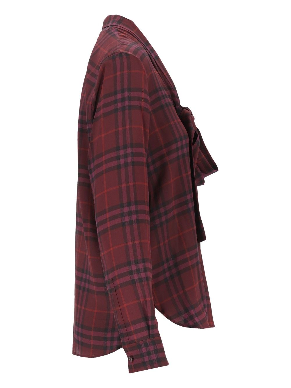 Burberry Rhiannon Chk Shirts - Bordeaux | 947a31ffb00b09f149f11e74e2eaefceac32e38d