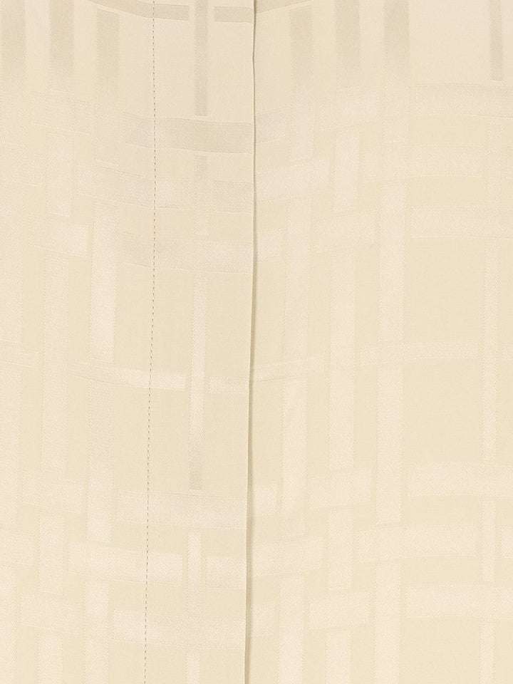 Burberry Dorothea Silk Check Shirt Shirts - White | 918854148ea26242cd997d64cb53cb45ed1f2c50