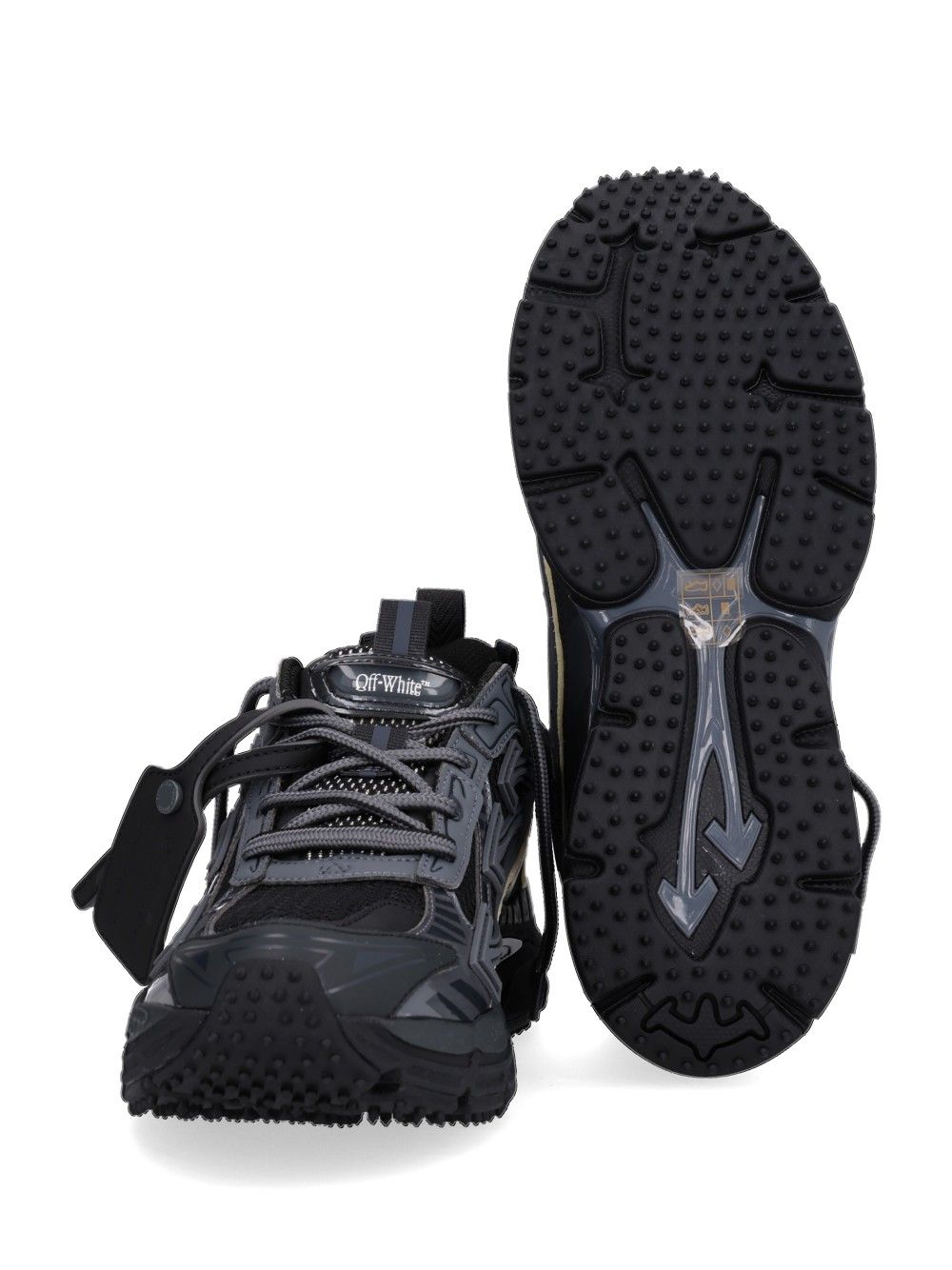 Off-White Ow Be Right Back Sneakers - Black | 1b5733b176cd2e3195bcecd3aa5b1c7faa50a6af