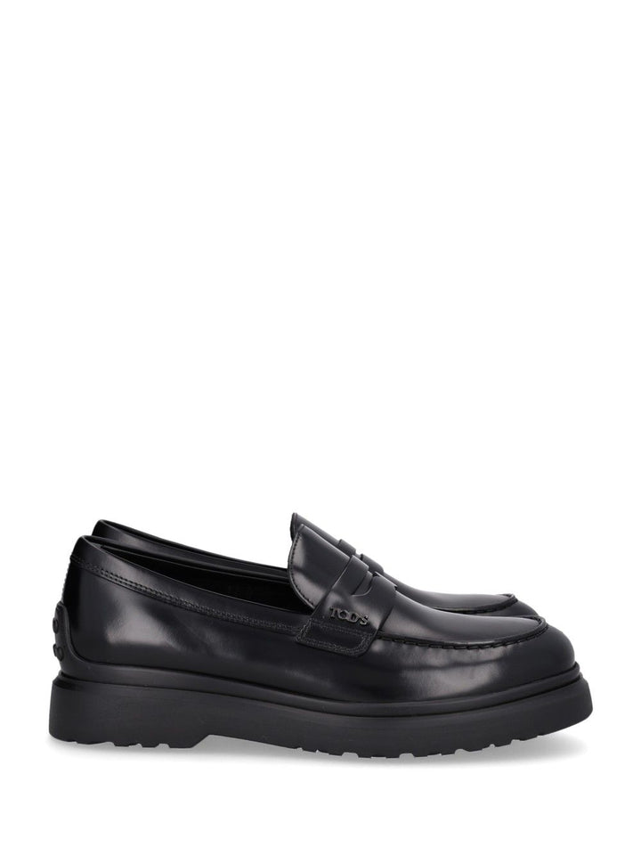 Tod'S Leather Moccasin Scarpe basse - Black | 4246a3f93a7e11e29a5a2970639cee5ee483a9d8
