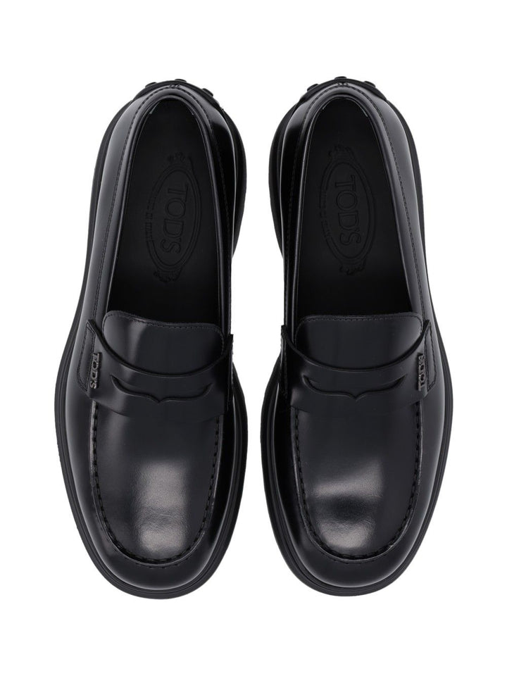 Tod'S Moc. Lettering Carrarmato Light 12m Scarpe basse - Black | 04c10e36cdaa41fc1b20d85d8ff740099c0678bd