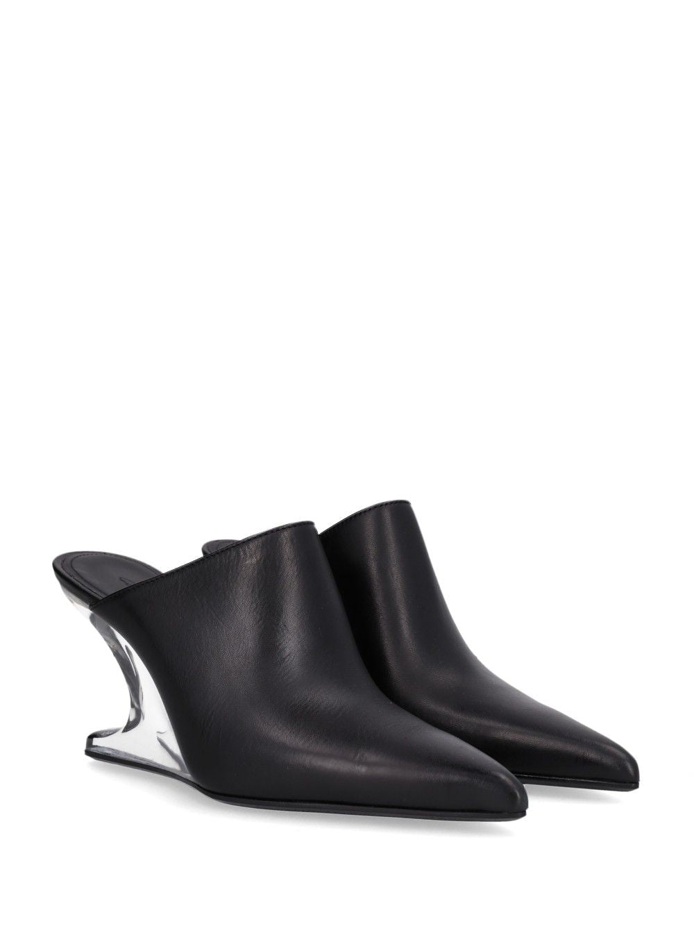 Rick Owens Tower Cantilever 8 Sabot Sharp Sandals - Black | e01cd79392371c0425091d2556403eb148abbd1e