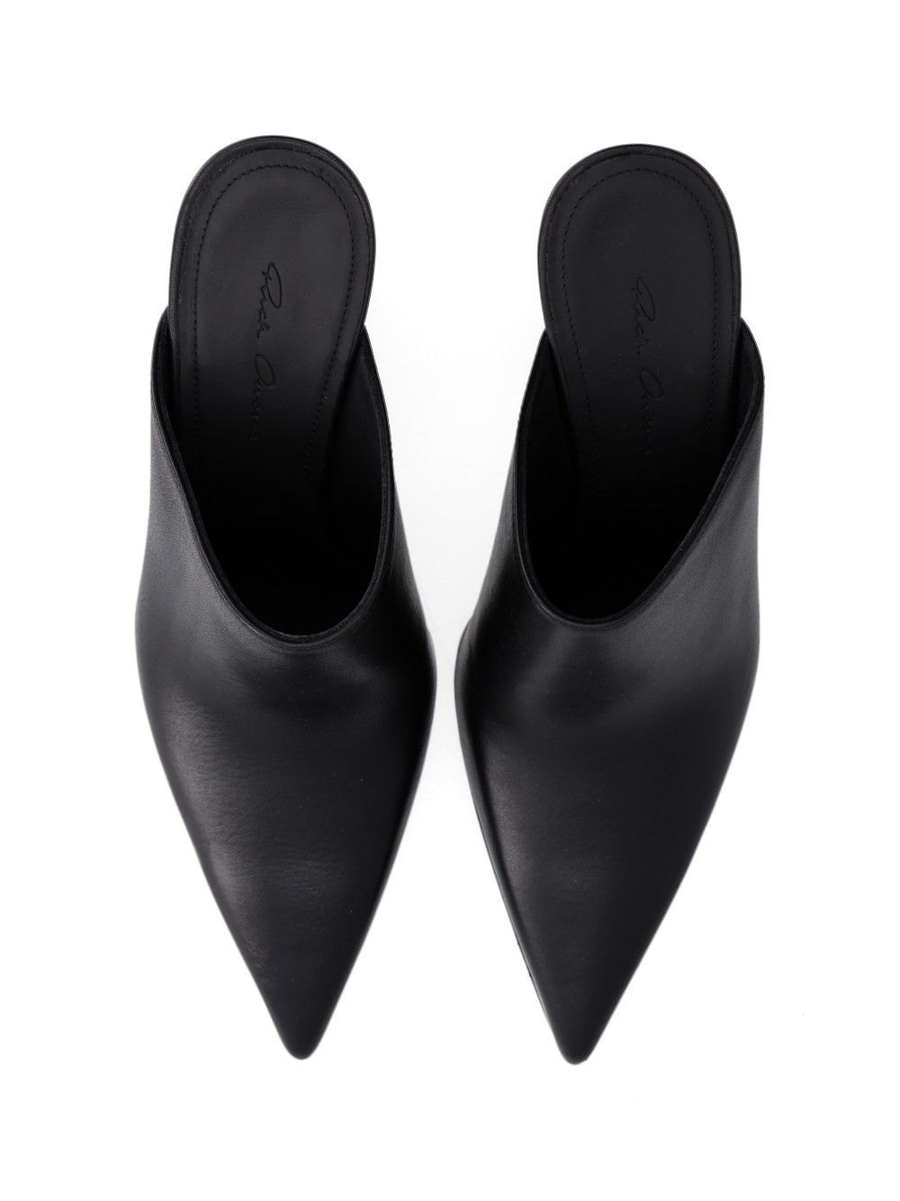 Rick Owens Tower Cantilever 8 Sabot Sharp Sandals - Black | ef6ee1db05bb8db81f4a5095ef316928039cdaaa