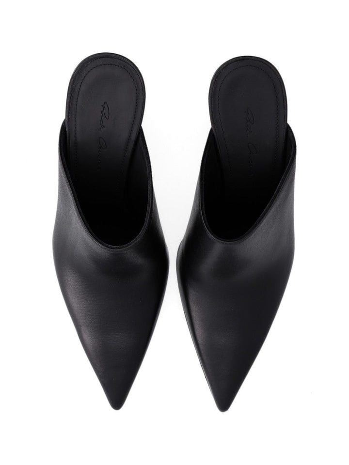 Rick Owens Tower Cantilever 8 Sabot Sharp Sandals - Black | ef6ee1db05bb8db81f4a5095ef316928039cdaaa