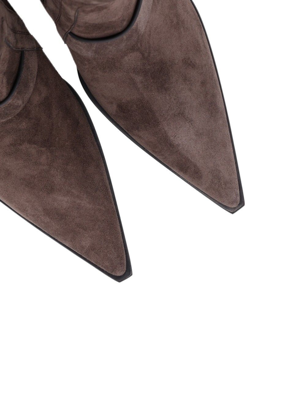 Rick Owens Sharp Wedge Sliver Boots - Brown | 375d61e7e49661ba6da5cff9c5860060226015b4