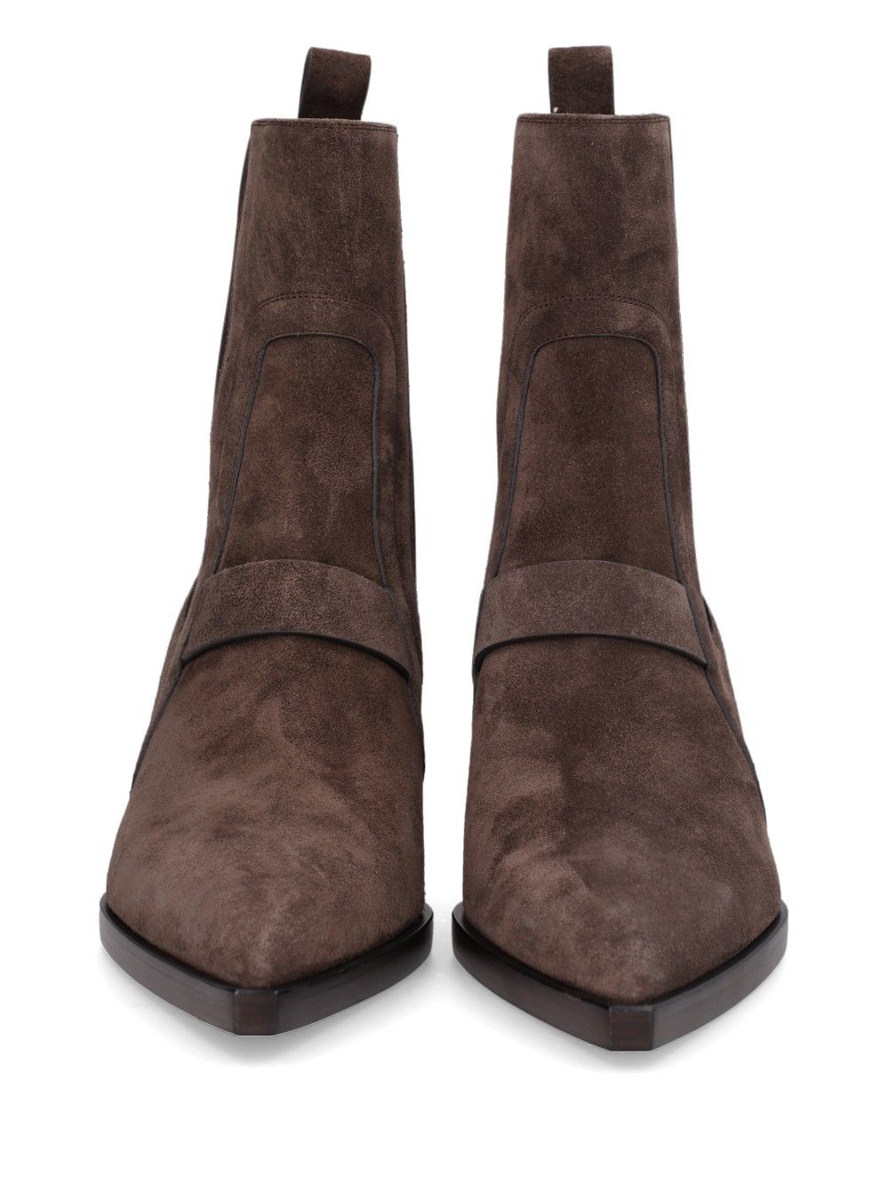 Rick Owens Sharp Wedge Sliver Boots - Brown | ba8db90e8c69184ed08a6397c03e38d3f01976aa