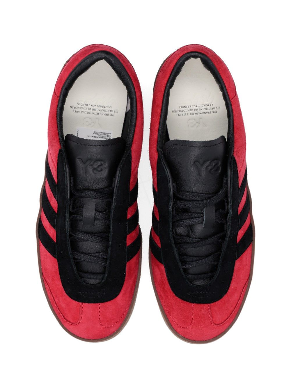 Adidas Y-3 Y-3 Gazelle Sneakers - Red | c92f863a5b93723e800944234543e2d4f27c8cb8