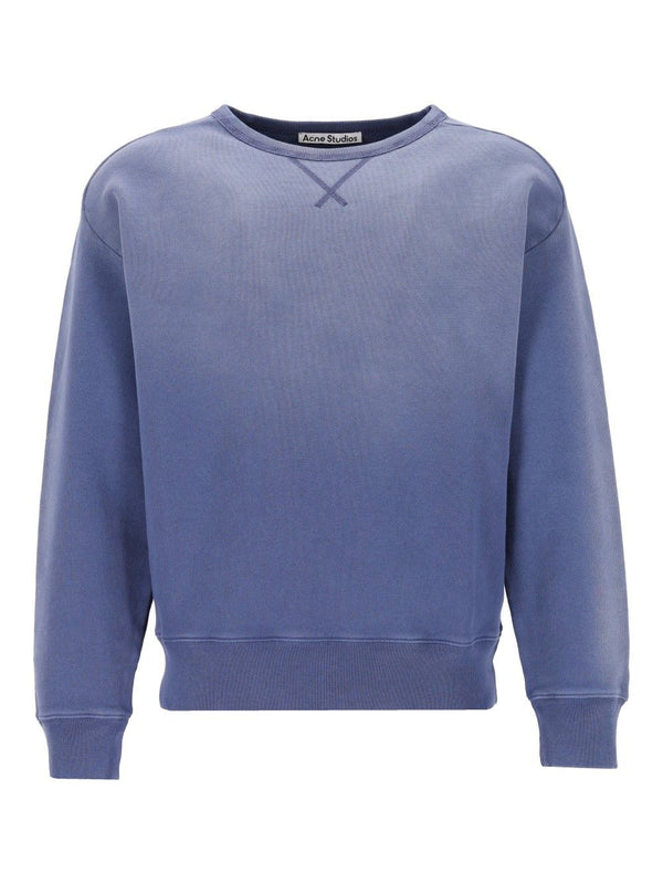 Fema U Sunkissed Crew-Neck Sweatshirt Knitwear Blue