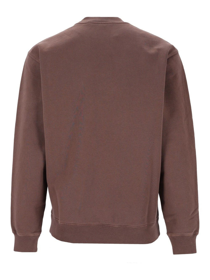 Jacquemus Cotton Sweatshirt Sweatshirts - Brown | b50a3e1b51cbcafc1b82ad799baa2dd130234c70