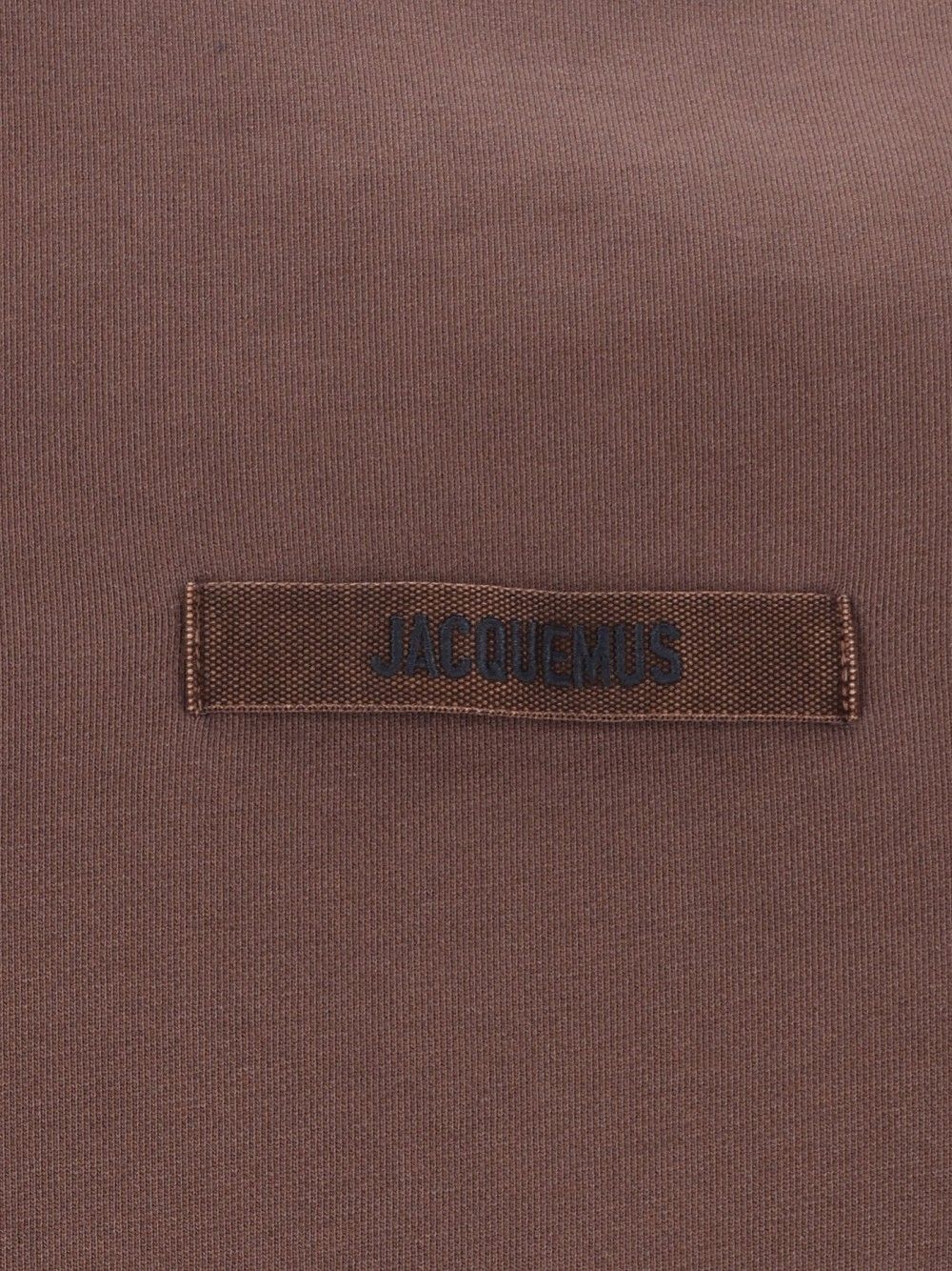 Jacquemus Cotton Sweatshirt Sweatshirts - Brown | ae63ad3dd7e8bc1a7793663af654084b13b4714e
