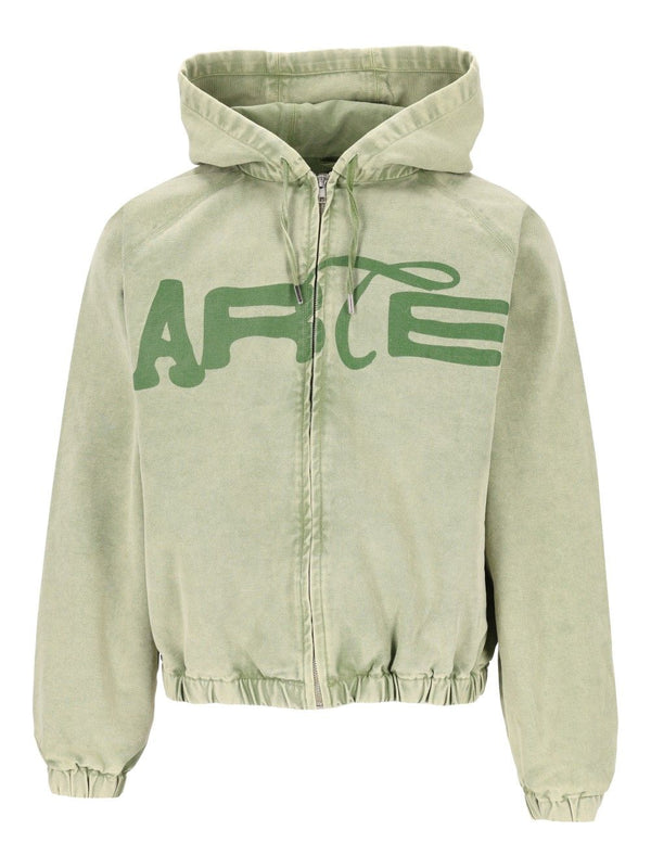 Washed Energy Jacket Jackets Green