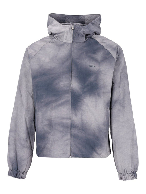 Faded Rain Jacket Blue