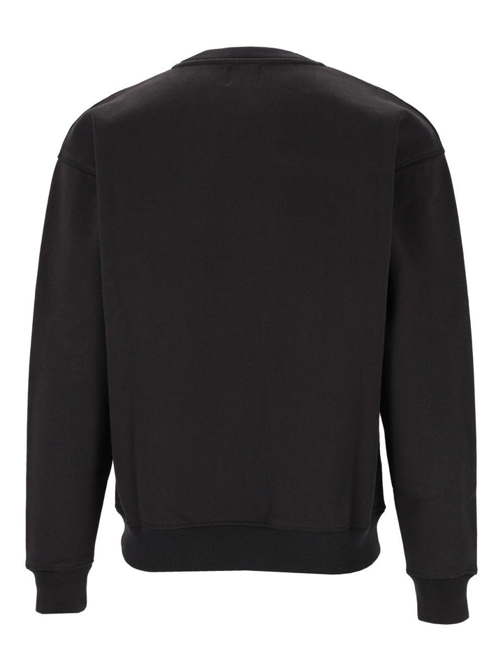 Arte Arte Heart Crewneck Sweatshirts - Black | 8ec9b16b2595e58542d21c60ee4202ee5809aa4d