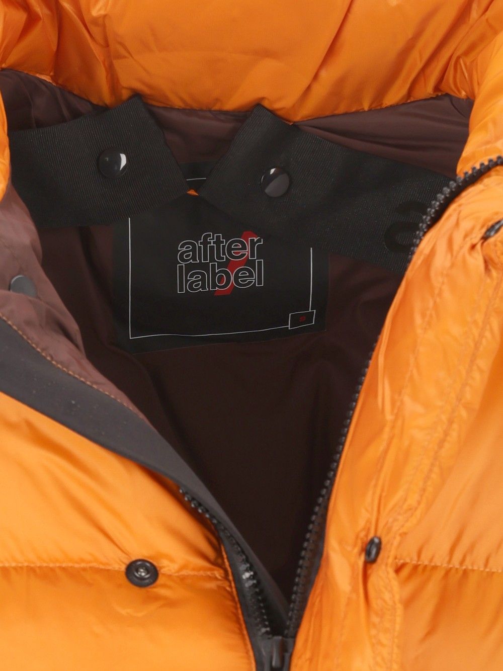 After Label Piumino Coats - Orange | fa1e3792375f261b6adefcddb0540f58481eee0e