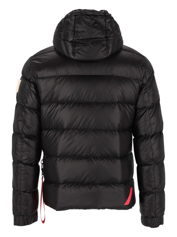 After Label Piumino Con Cappuccio Coats - Black | 256f1e4709fd13fc73dd7704eea70284488a9961