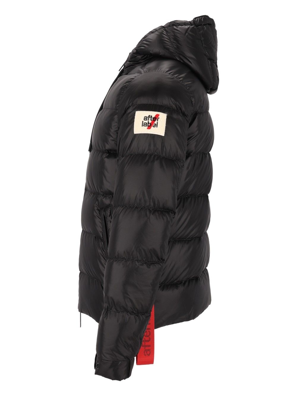 After Label Piumino Con Cappuccio Coats - Black | f4bc0dae0d90df1eb1f067e718734c227ba1bc6b